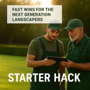 Starter Hack — 48-Hour Mini Audit With Real Actionable Fixes for Your Landscaping Business.